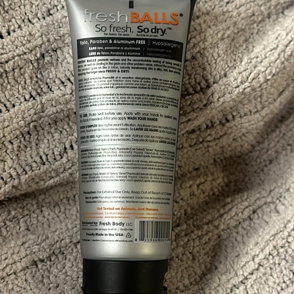 Fresh Body Fresh Balls Hygiene for Groin Area - 3.4 ounces NEW - Picture 2 of 2